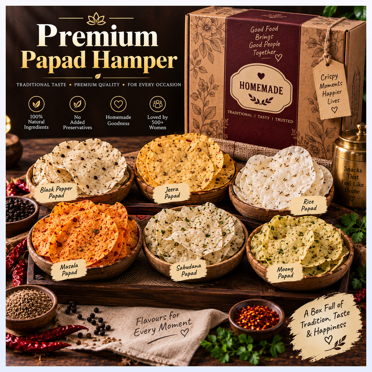 Premium Papad Hamper