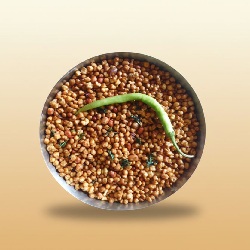 Gahu Chivda - Roasted Wheat Flakes Namkeen