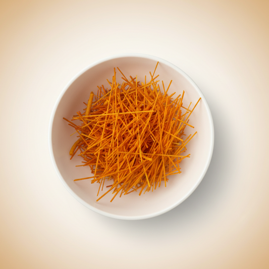 Orange Tukda Shevai - Orange Flavored Vermicelli