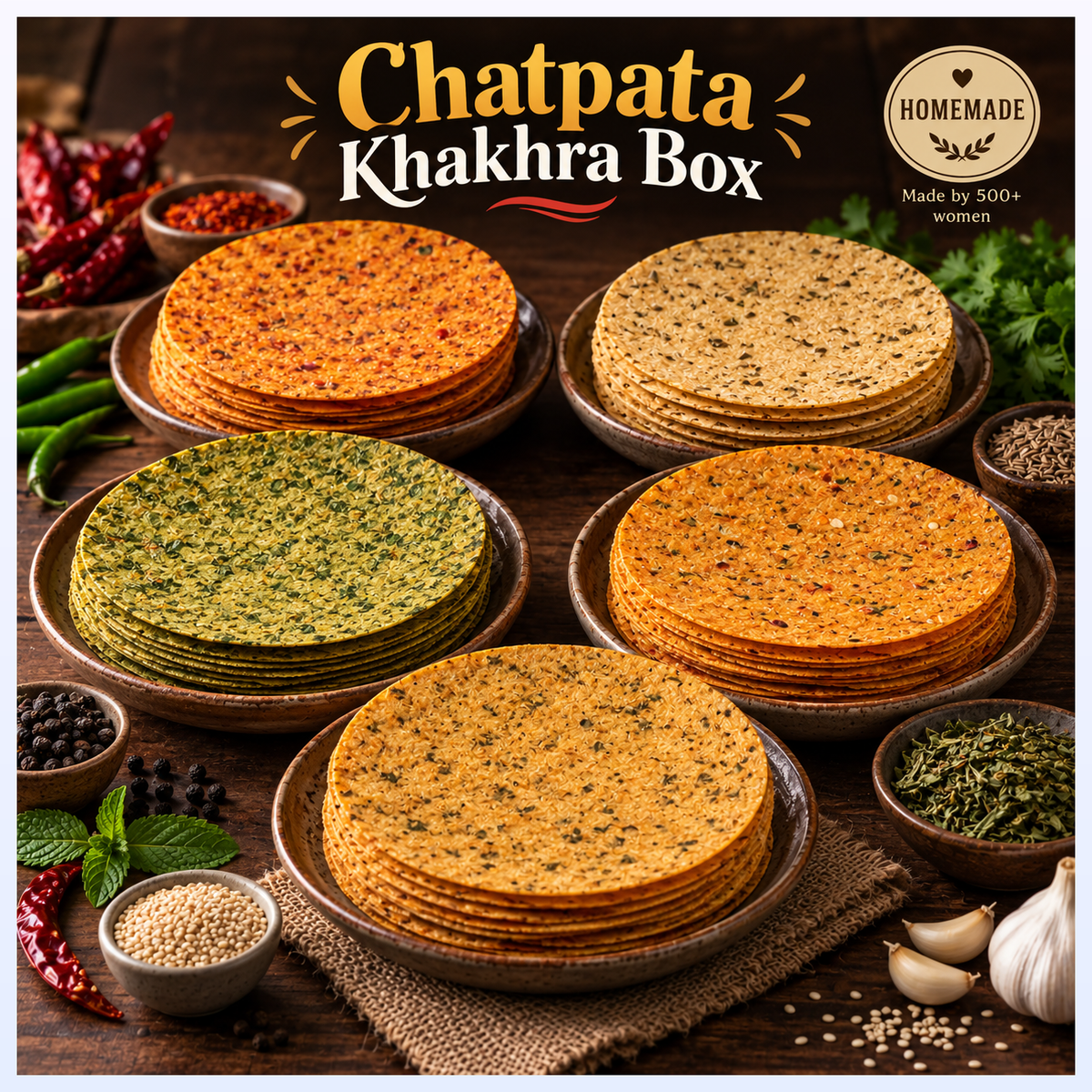 Healthy Khakhra Box