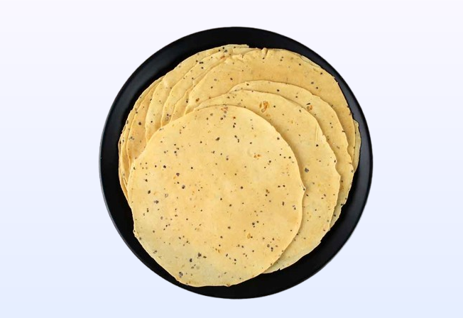 Udid Papad Garlic Chilli