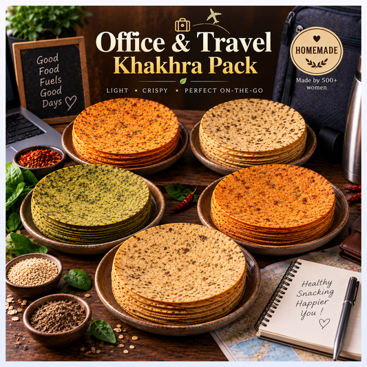 Office & Travel Khakhra Pack