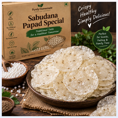 Sabudana Papad Special